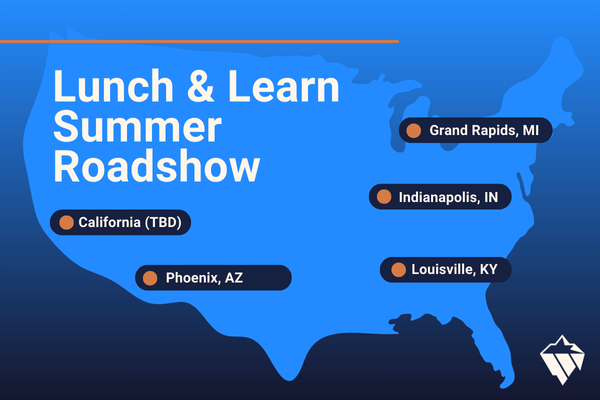 Lunch and learn summer roadshow Map