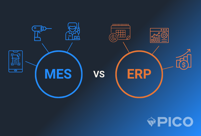 Learn the differences between MES and ERP systems in assembly manufacturing